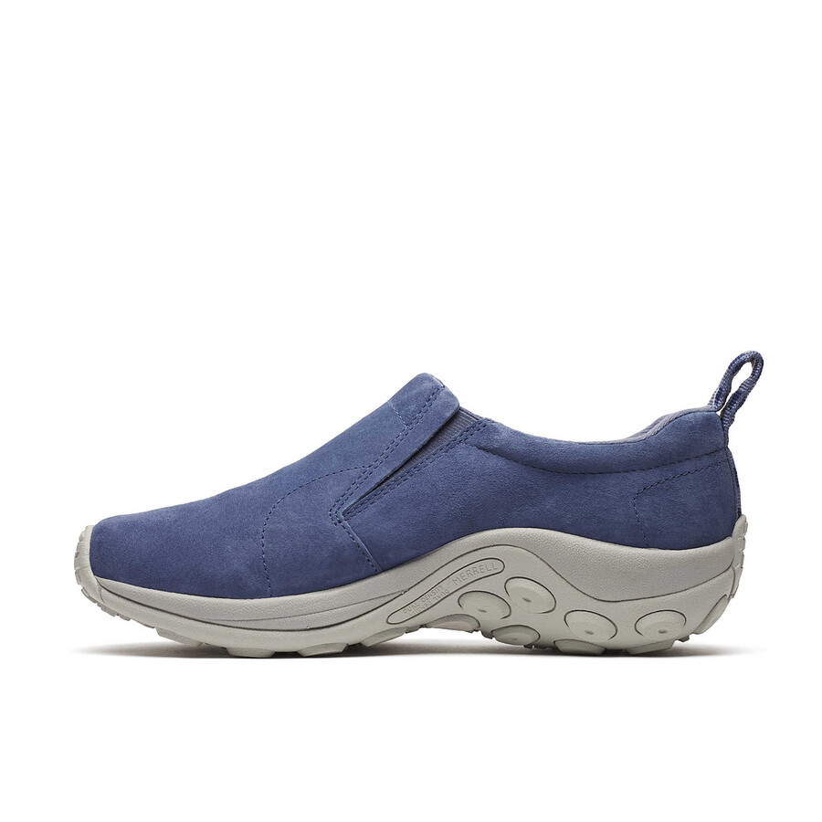 męskie półbuty jungle moc casual slip ons indigo