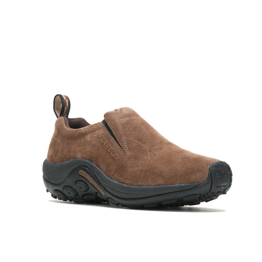 męskie buty codzienne jungle moc wide w kolorze dark earth