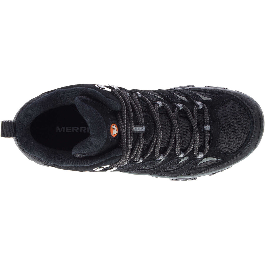 damskie buty trekkingowe moab 3 mid gore-tex w kolorze czarno-szarym