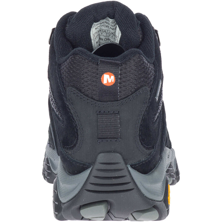 damskie buty trekkingowe moab 3 mid gore-tex w kolorze czarno-szarym