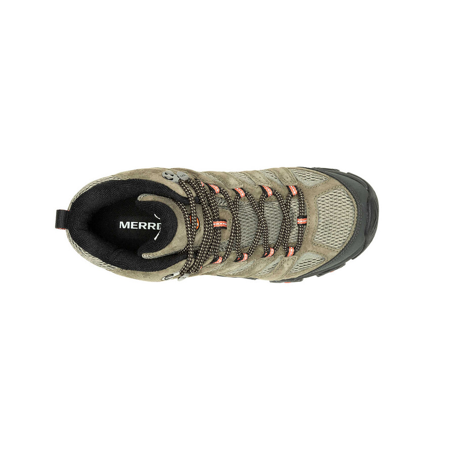 damskie buty trekkingowe moab 3 mid gore-tex w kolorze oliwkowym