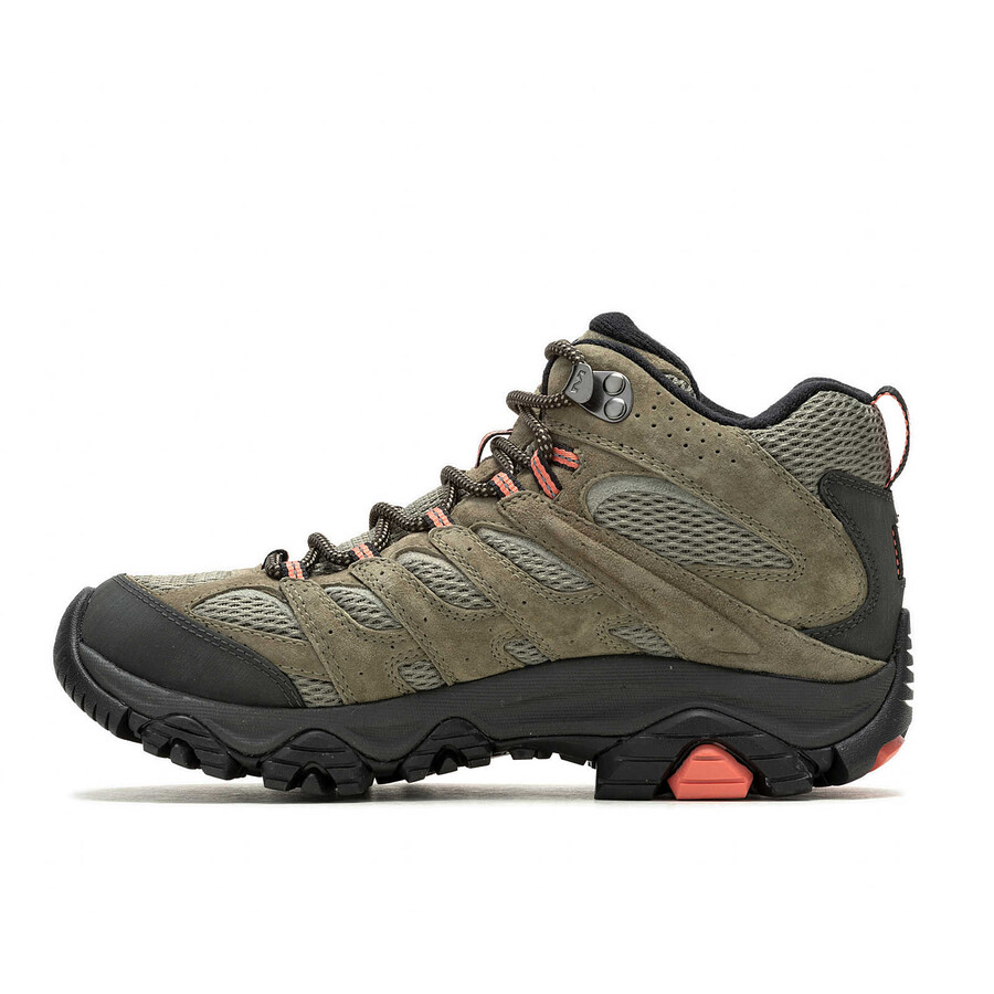 damskie buty trekkingowe moab 3 mid gore-tex w kolorze oliwkowym