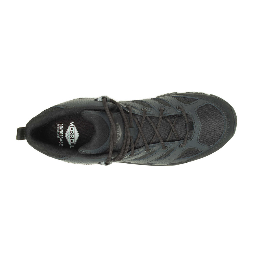 męskie buty taktyczne moab 3 mid wodoodporne czarne