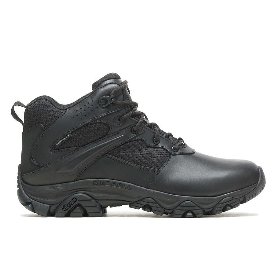 męskie buty taktyczne moab 3 mid wodoodporne czarne