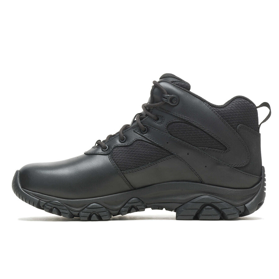 męskie buty taktyczne moab 3 mid wodoodporne czarne