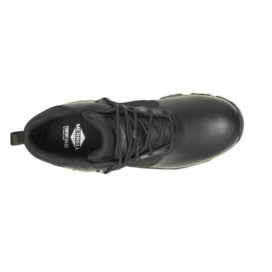 męskie buty taktyczne moab 3 mid wodoodporne czarne