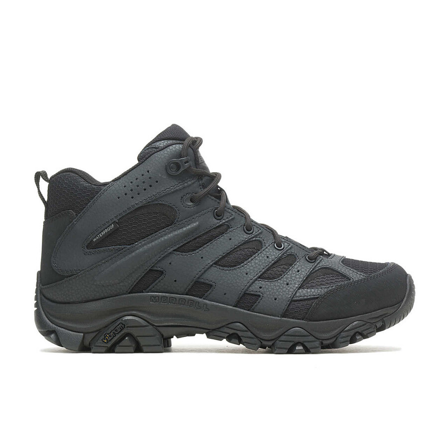 męskie - moab 3 mid tactical waterproof - buty czarne