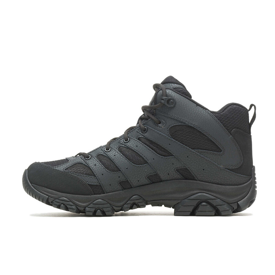 męskie - moab 3 mid tactical waterproof - buty czarne