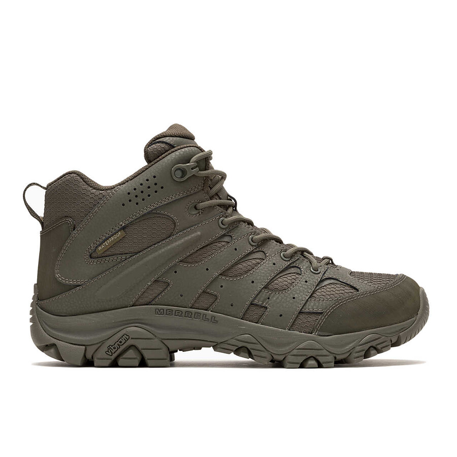 męskie - moab 3 mid tactical waterproof - buty dark olive