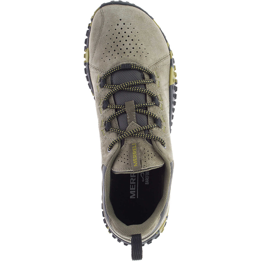 męskie owinięte buty barefoot olive