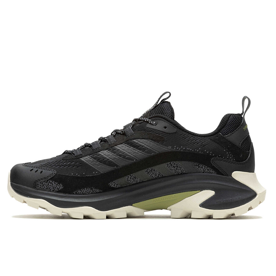 męskie buty trekkingowe moab speed 2 wide width czarne