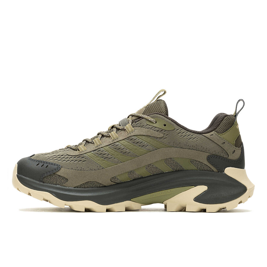 męskie buty trekkingowe moab speed 2 wide width olive
