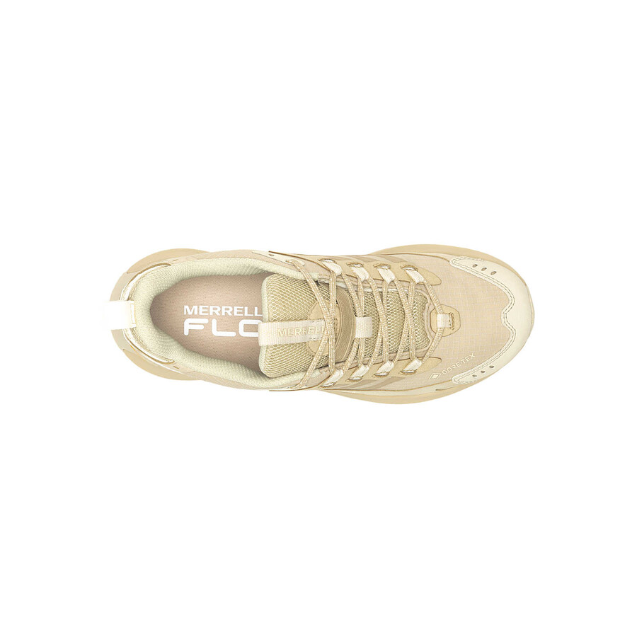 kobiety - moab speed 2 gore-tex wide width - buty w kolorze khaki