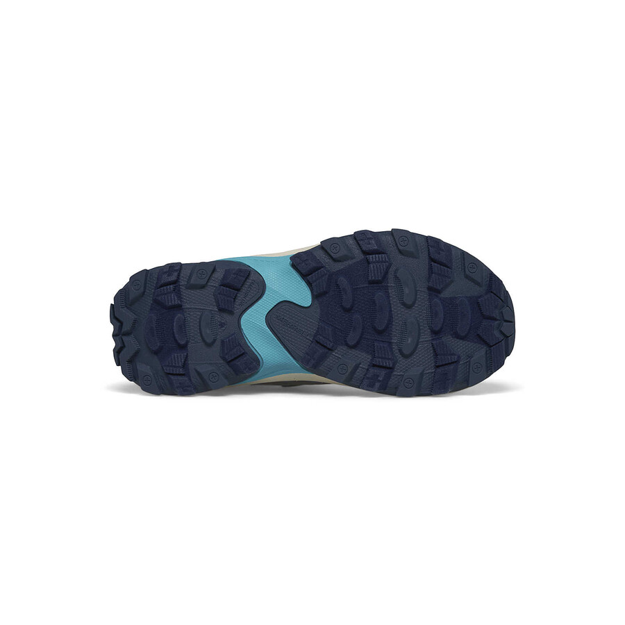 wodoodporne buty big kid moab speed mid 2 ac w kolorze bk stoneniebieskiturkusowy