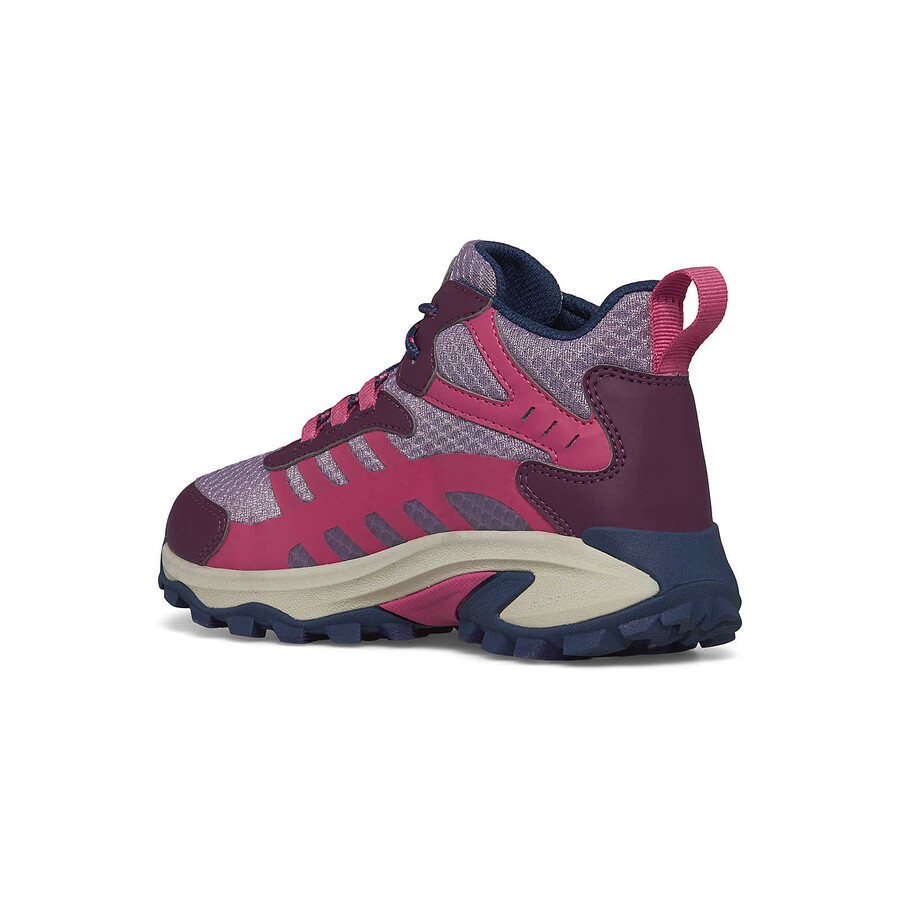 dziecięce - moab speed 2 mid wodoodporne - athletics bk berry