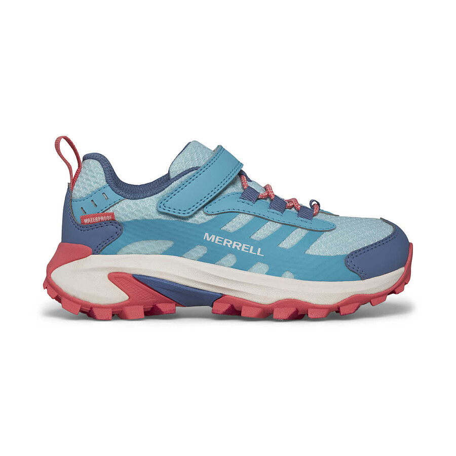 big kid moab speed 2 low ac wodoodporne - buty bk turkusowekoralowe