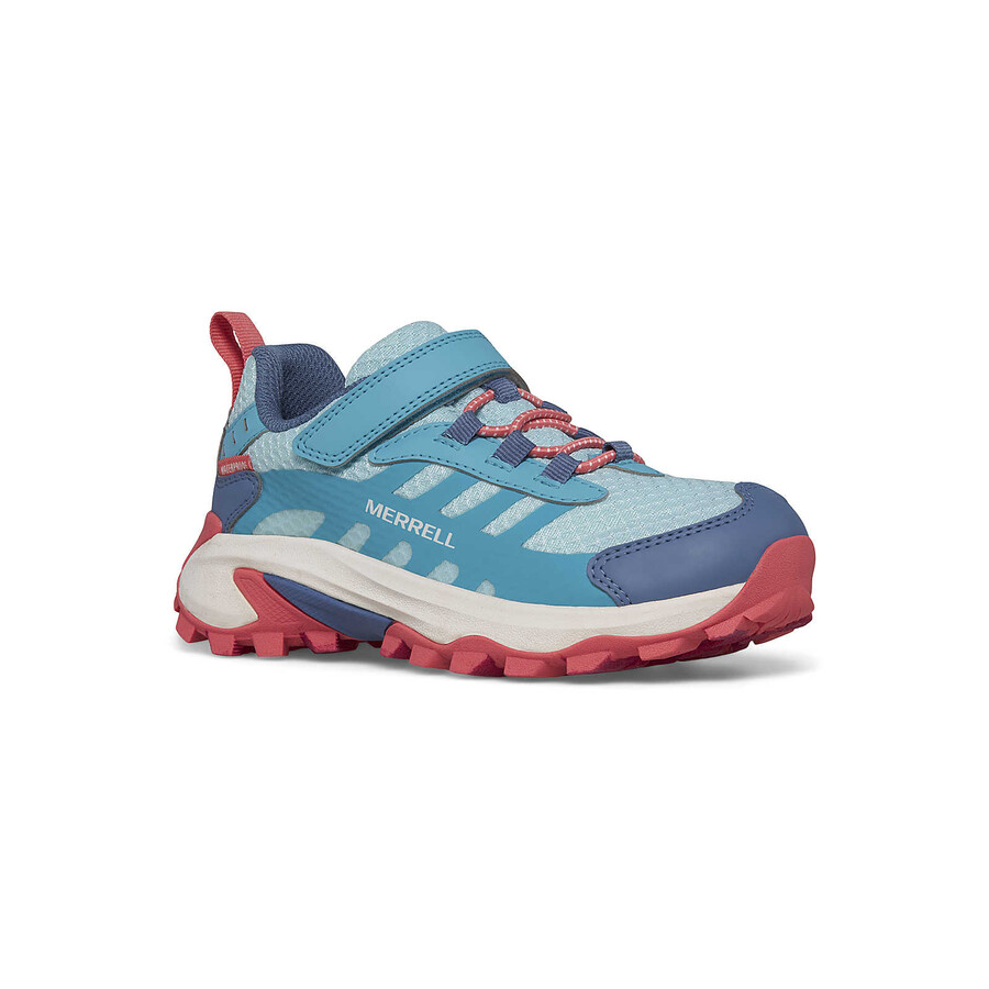big kid moab speed 2 low ac wodoodporne - buty bk turkusowekoralowe