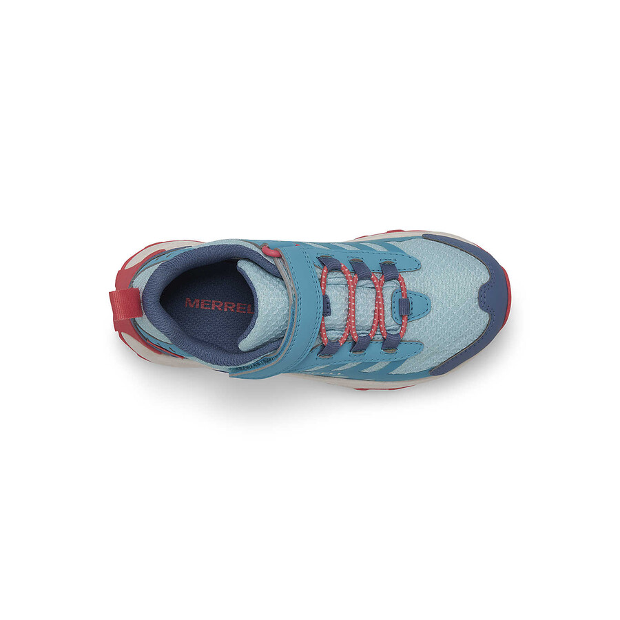 big kid moab speed 2 low ac wodoodporne - buty bk turkusowekoralowe