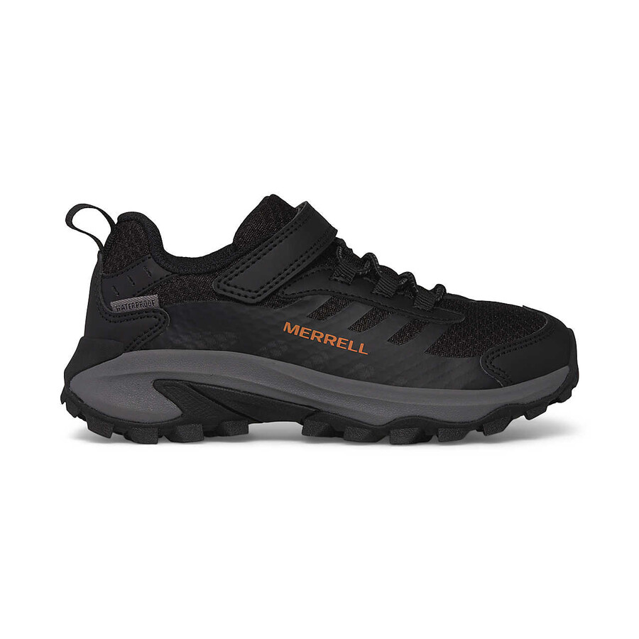 big kid moab speed 2 low ac wodoodporne - buty bk czarne
