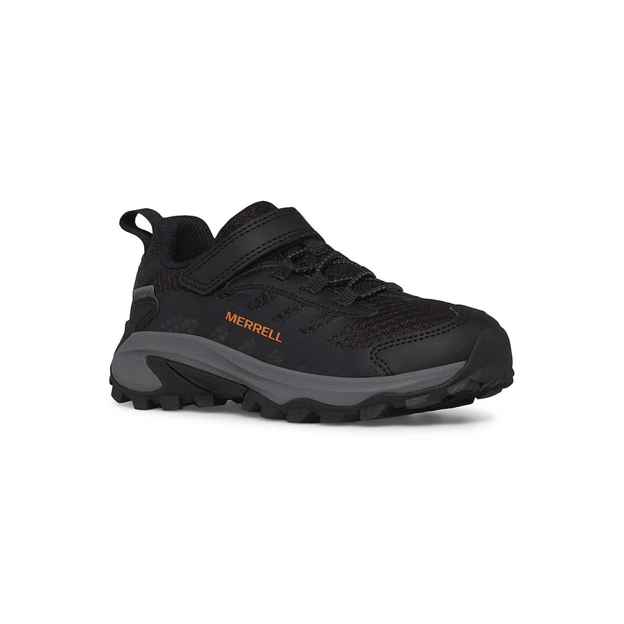 big kid moab speed 2 low ac wodoodporne - buty bk czarne
