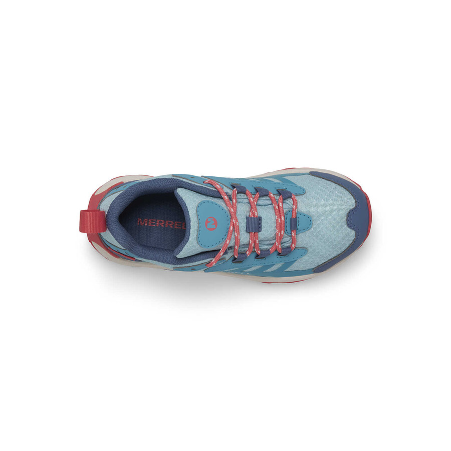 big kid - moab speed 2 low wodoodporne - buty lk turkusowekoralowe