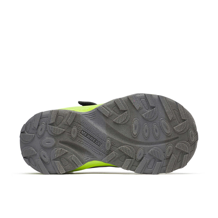 wodoodporne buty moab speed 2 low ac jr. szaro-czarno-cytronowe