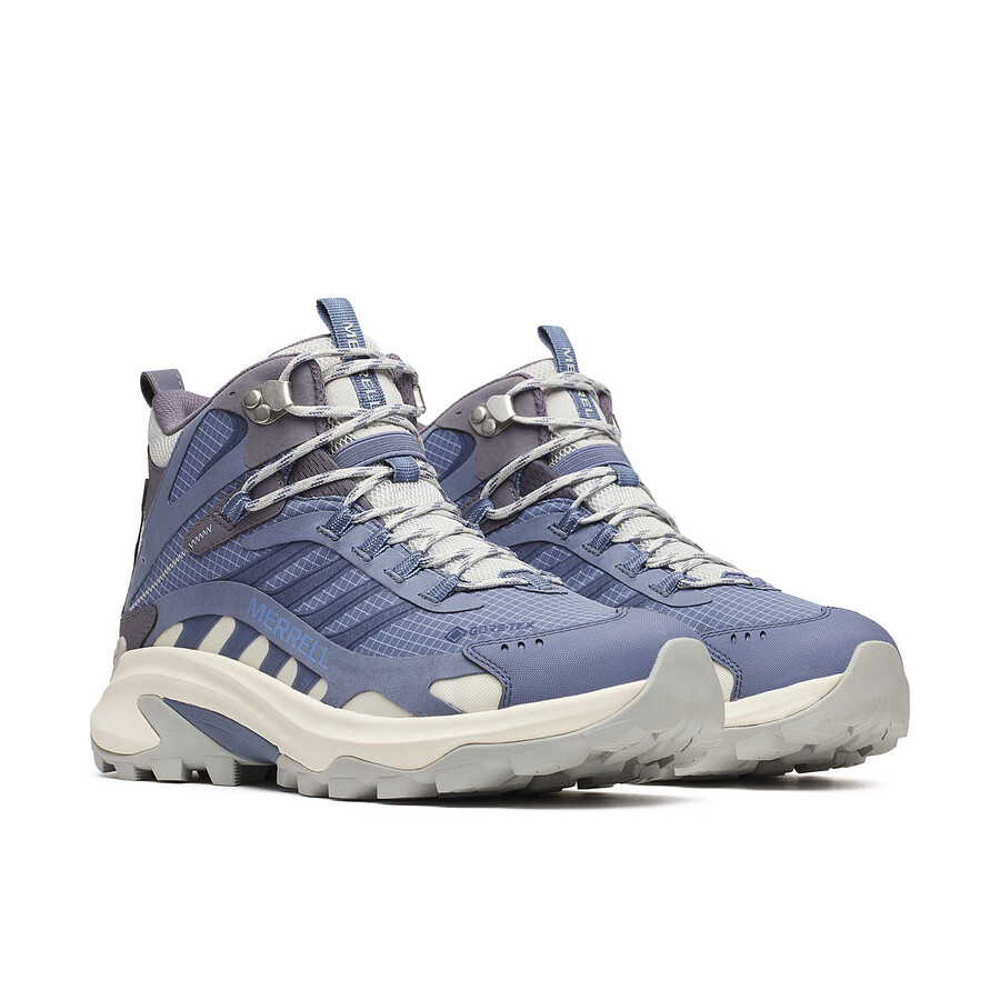męskie buty trekkingowe moab speed 2 mid gore-tex w kolorze indygo