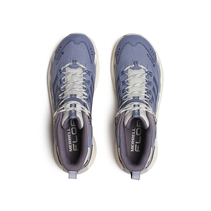 męskie buty trekkingowe moab speed 2 mid gore-tex w kolorze indygo