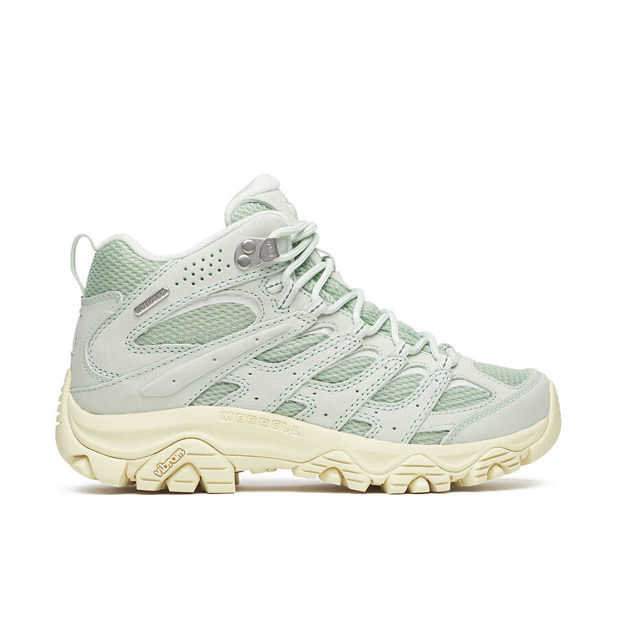 damskie wodoodporne buty trekkingowe moab 3 mid sage
