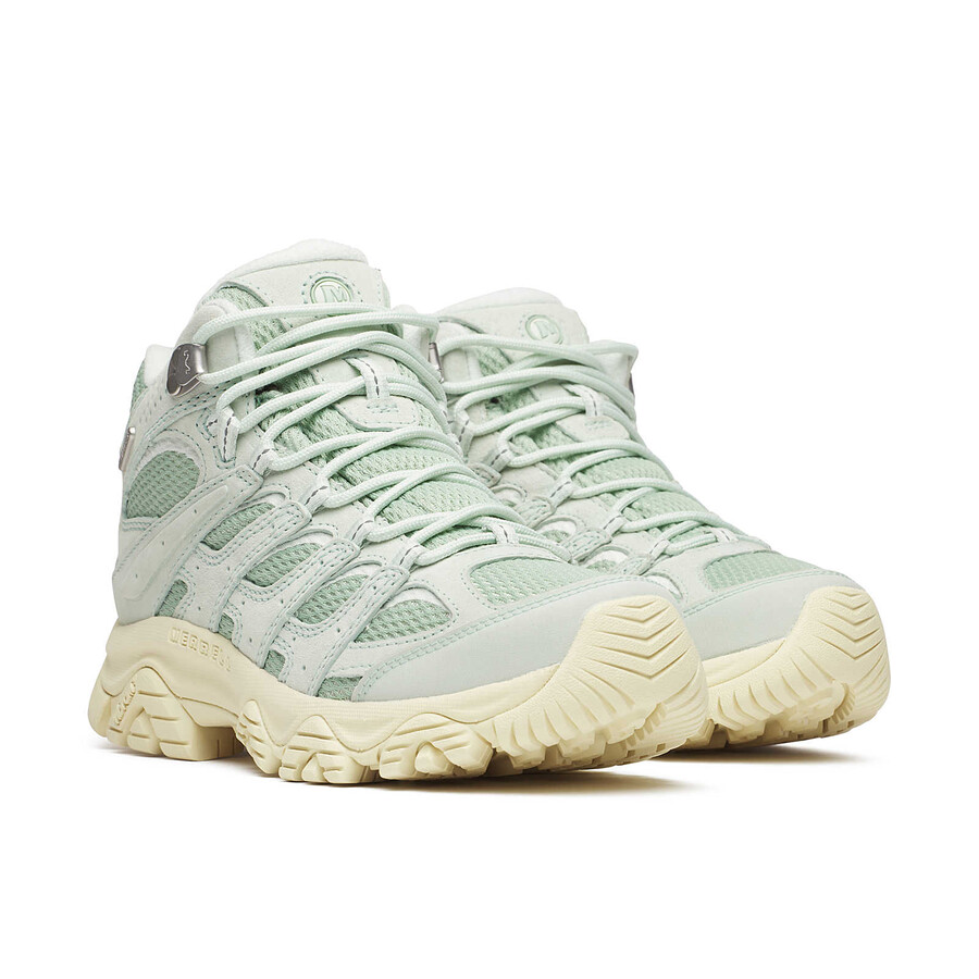 damskie wodoodporne buty trekkingowe moab 3 mid sage