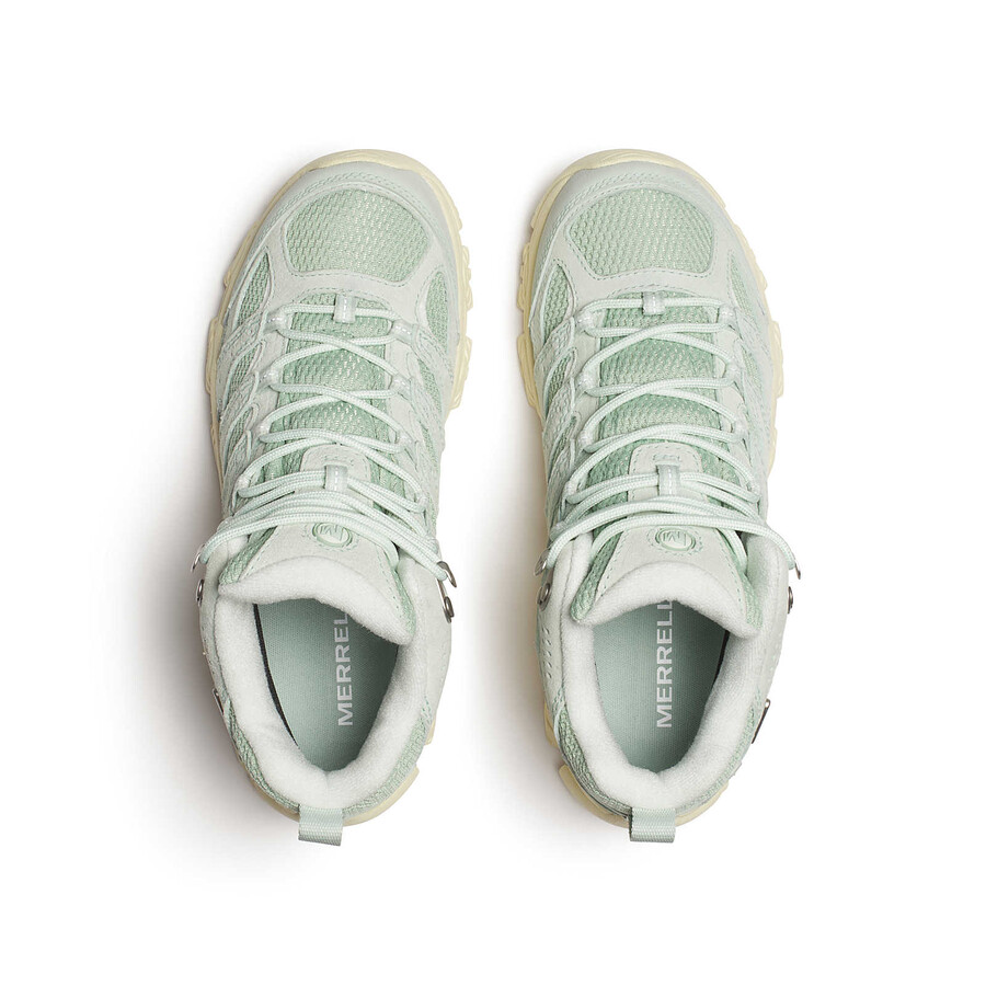 damskie wodoodporne buty trekkingowe moab 3 mid sage