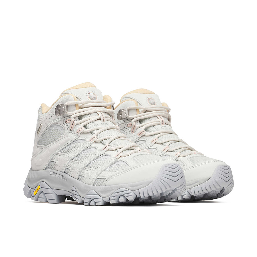 damskie wodoodporne buty trekkingowe moab 3 mid vapor grey