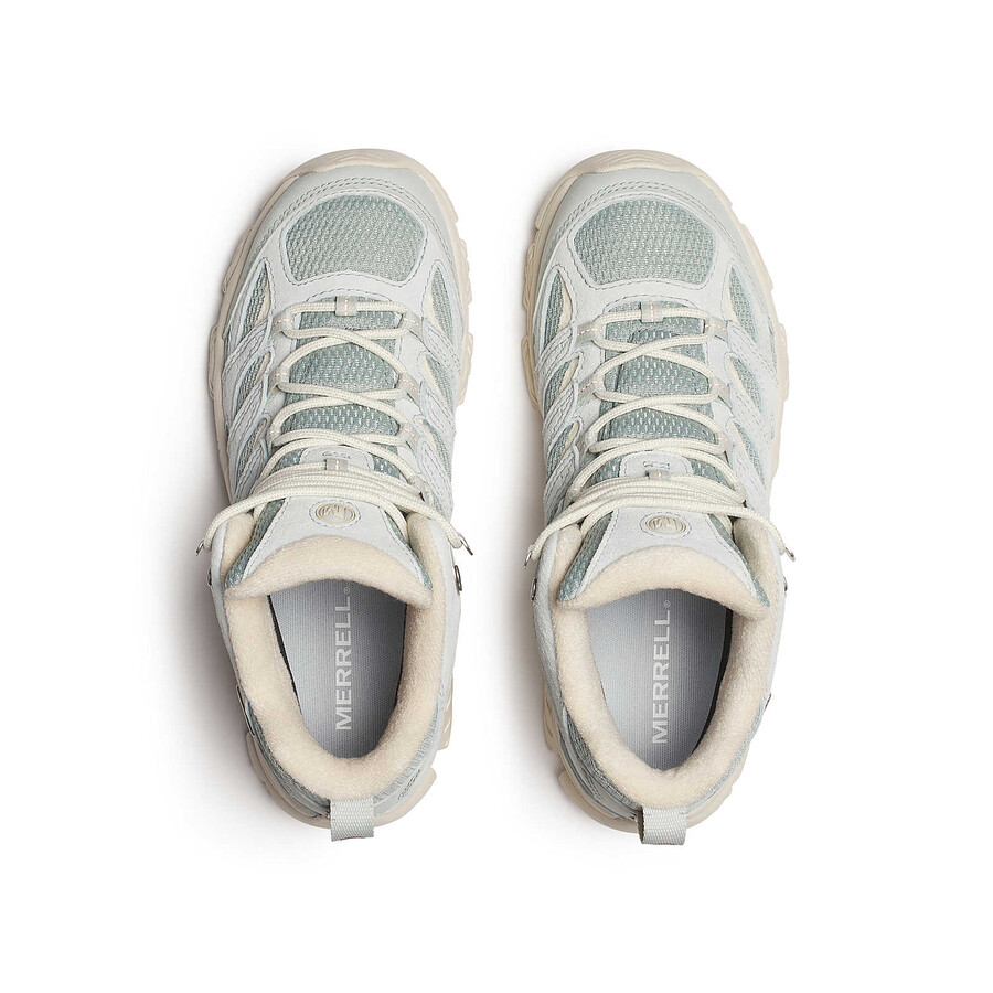 damskie wodoodporne buty trekkingowe moab 3 mid calcite