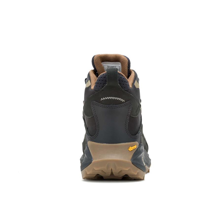 moab speed 2 skórzane wodoodporne buty trekkingowe Średniej skóry czarne