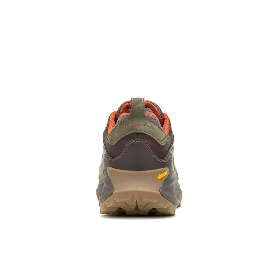 męskie wodoodporne buty trekkingowe moab speed 2 leather olive