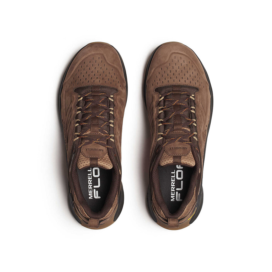 męskie wodoodporne buty trekkingowe moab speed 2 leather mole