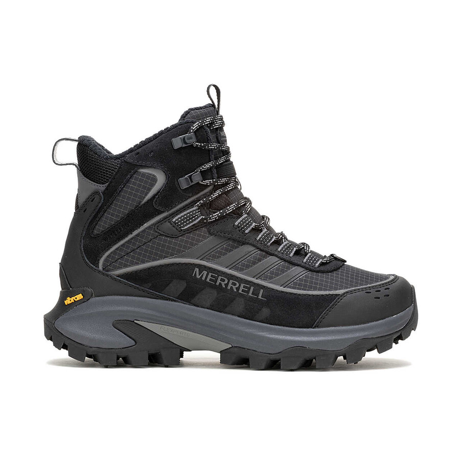 damskie zimowe buty trekkingowe moab speed 2 thermo mid waterproof w kolorze czarnym