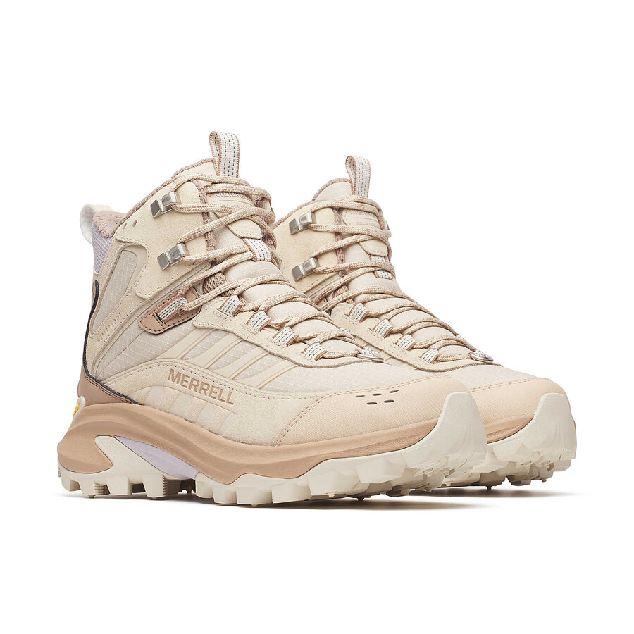 damskie zimowe buty trekkingowe moab speed 2 thermo mid waterproof nougat