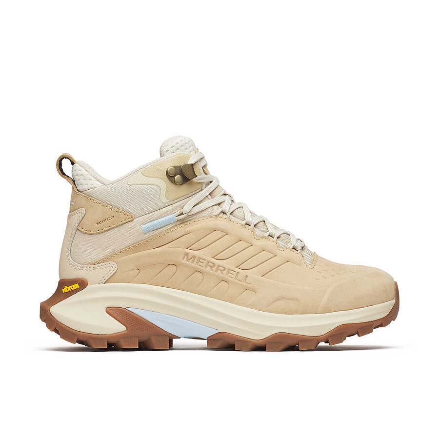 damskie buty trekkingowe moab speed 2 leather mid wp latte