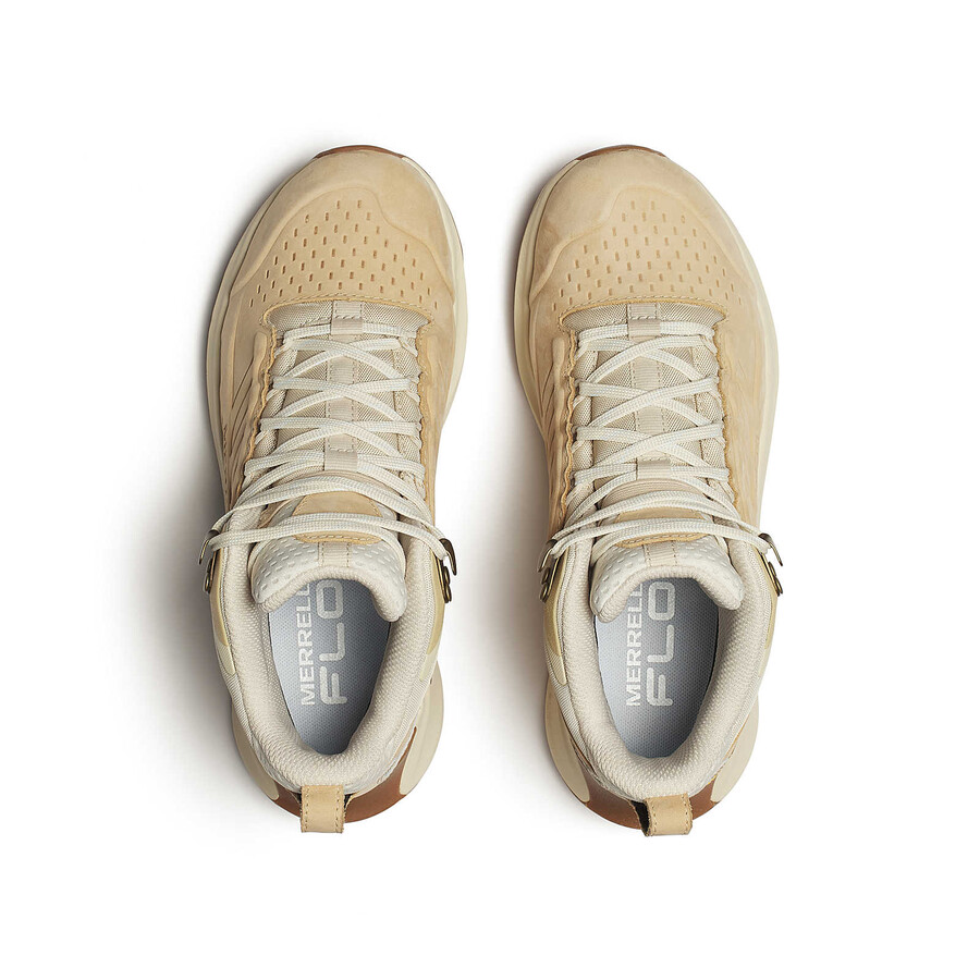 damskie buty trekkingowe moab speed 2 leather mid wp latte