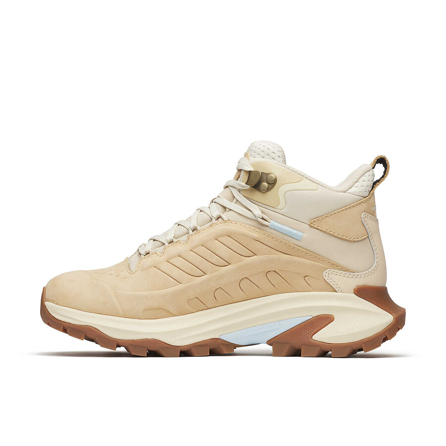 damskie buty trekkingowe moab speed 2 leather mid wp latte