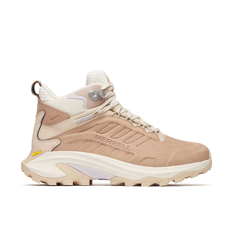 damskie buty trekkingowe moab speed 2 leather mid wp w kolorze orzechowym