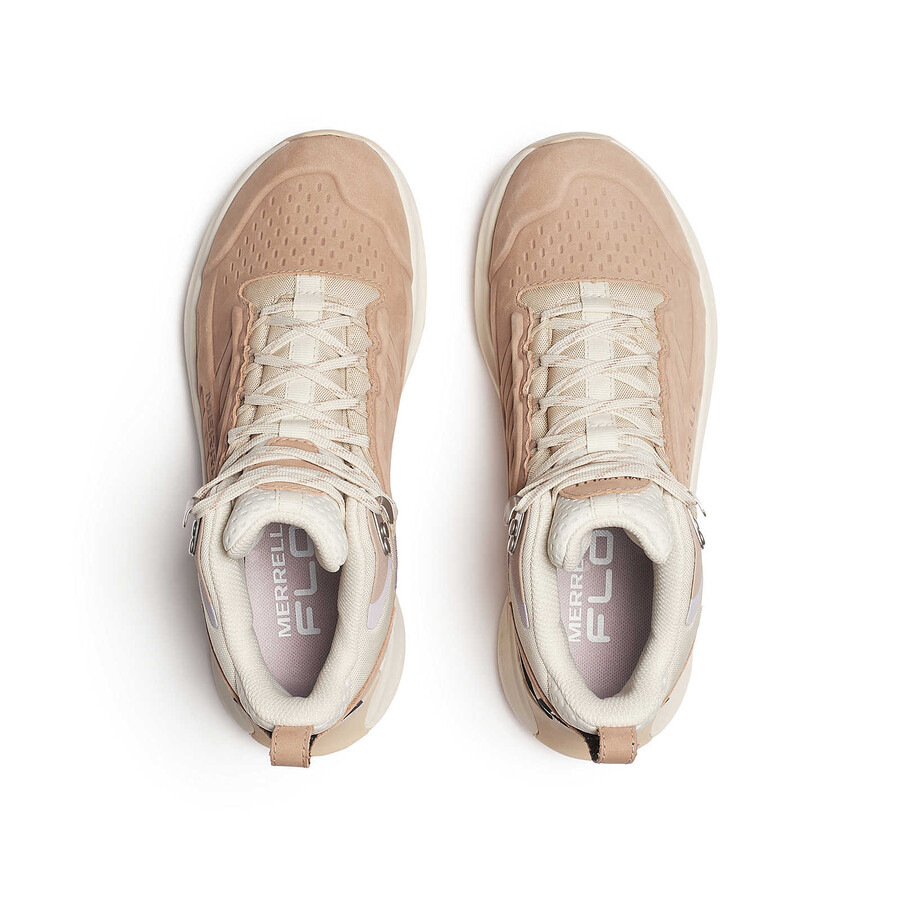 damskie buty trekkingowe moab speed 2 leather mid wp w kolorze orzechowym