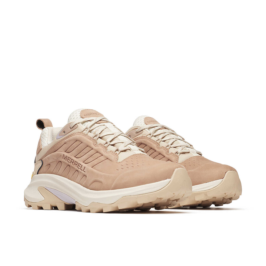 moab speed 2 skórzane wodoodporne buty trekkingowe hazel