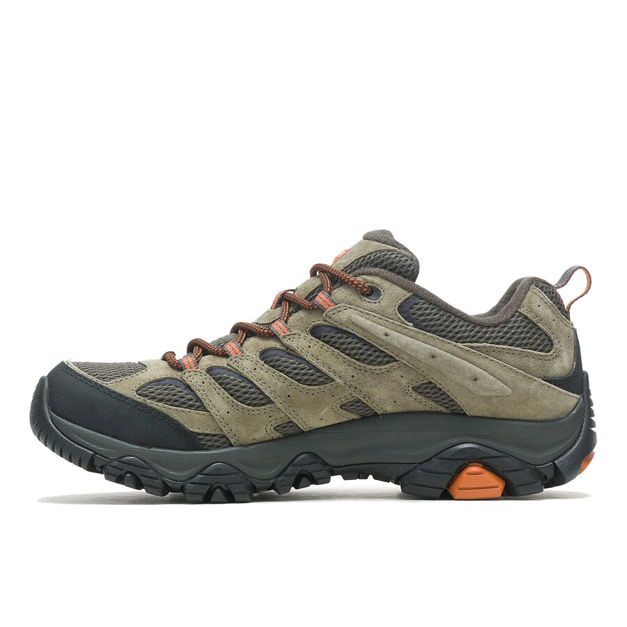 męskie buty trekkingowe moab 3 gore-tex o szerokiej szerokości oliwkowe