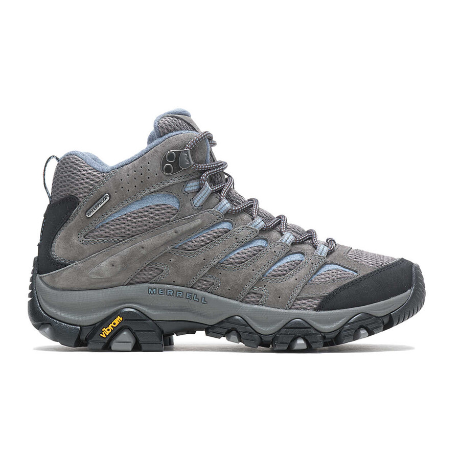 damskie - moab 3 mid wodoodporne szerokie - buty granitowe