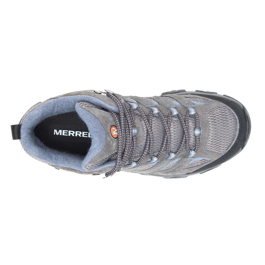 damskie - moab 3 mid wodoodporne szerokie - buty granitowe