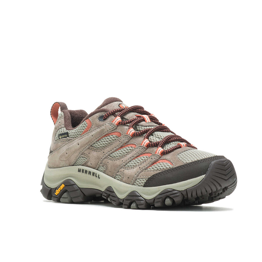 damskie buty trekkingowe moab 3 gore-tex z linką bungee