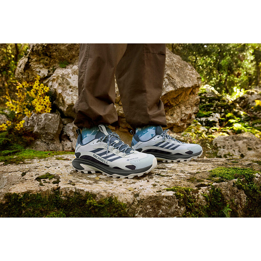 męskie buty trekkingowe moab speed 2 gore-tex calcite