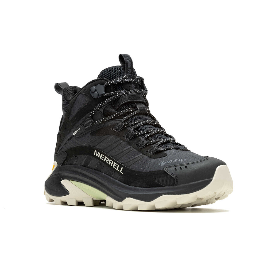 damskie buty trekkingowe moab speed 2 mid gore-tex w kolorze czarnym